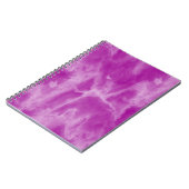 Carnet sans couture pourpre d'aquarelle de texture (Côté gauche)