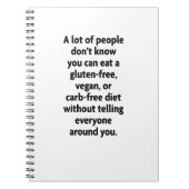 Carnet sans glucides (Devant)