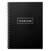 Carnet Sans peur - (Devant)
