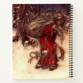 Carnet Santa Claus Arthur Rackham (Dos)