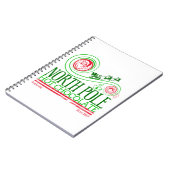 Carnet Santa Clause Pôle Nord Chocolat chaud (Côté gauche)