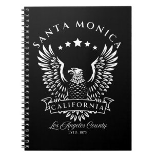 Carnet Santa Monica comté de Los Angeles Californie Vinta