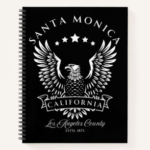 Carnet Santa Monica comté de Los Angeles Californie Vinta
