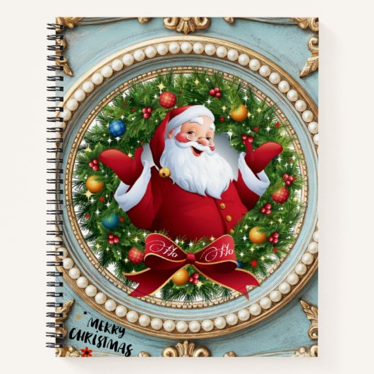 Carnet Santa Noël (Devant)