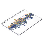 Carnet Santiago Skyline (Côté gauche)