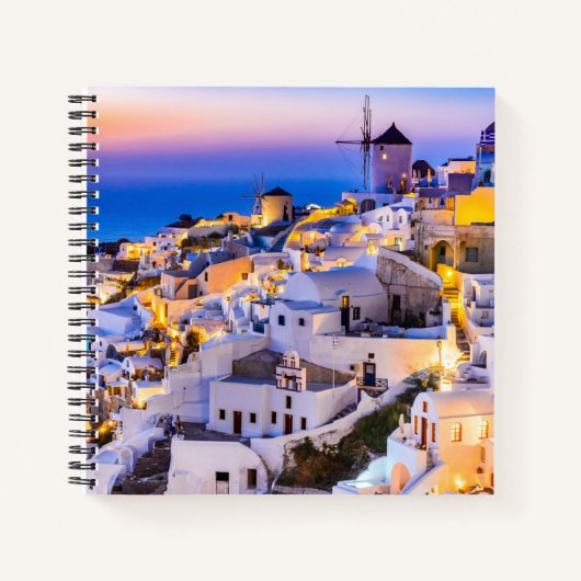 Carnet Santorin (Devant)