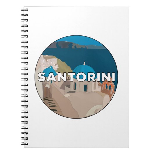 Carnet Santorin (Devant)