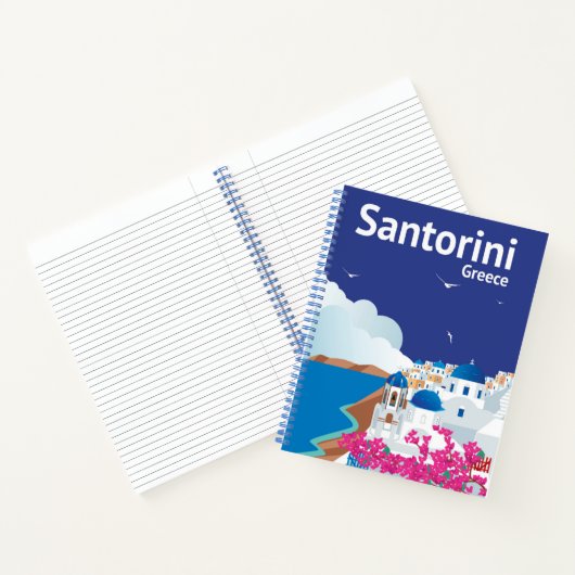 Carnet Santorin Grèce (Intérieur)
