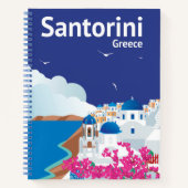 Carnet Santorin Grèce (Devant)