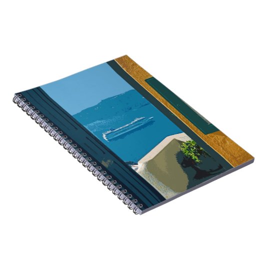 Carnet Santorin, Grèce (Côté Droit)