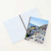 Carnet Santorin Grèce - journée ensoleillée d'été à Santo (Intérieur)