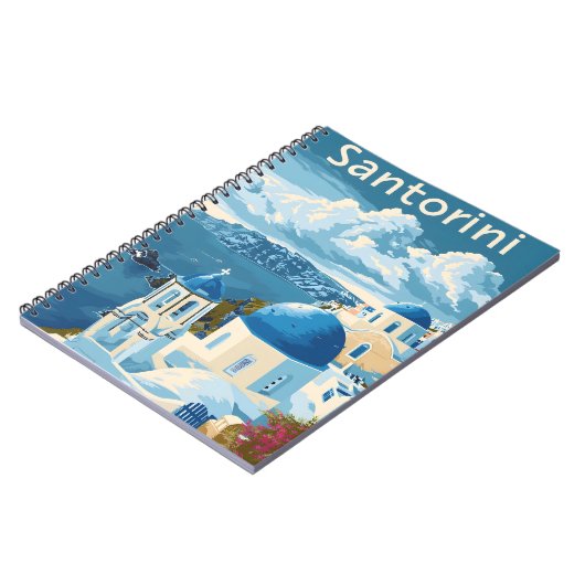 Carnet Santorin Travel (Côté gauche)