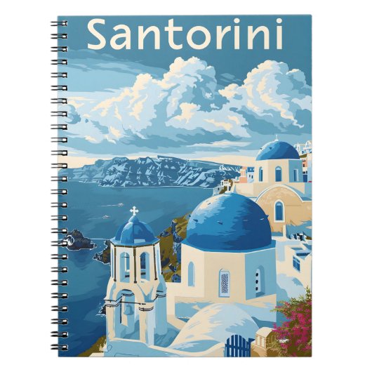 Carnet Santorin Travel (Devant)