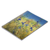 Carnet saphir et or (Côté gauche)