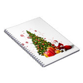 Carnet sapin de noël (Côté Droit)