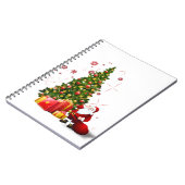 Carnet sapin de noël (Côté gauche)
