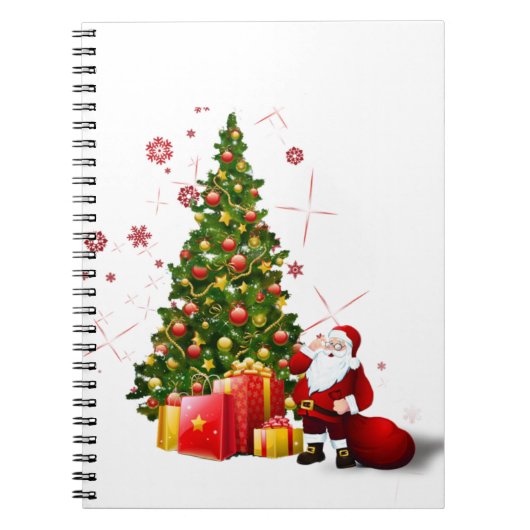 Carnet sapin de noël (Devant)