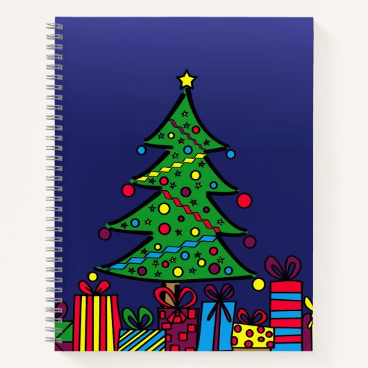 Carnet sapin de Noël (Devant)
