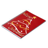 CARNET SAPIN "JOYEUX NOËL" (Côté gauche)