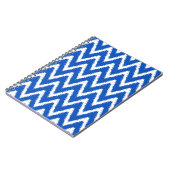Carnet Sapphire Asian Moods Ikat Chevrons (Côté gauche)