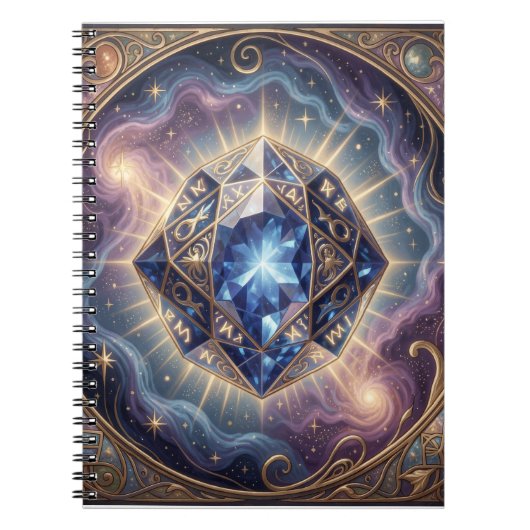 Carnet Sapphire – The Stone of Truth and Wisdom´7 (Devant)