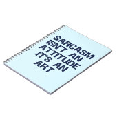 Carnet Sarcasme (Côté gauche)