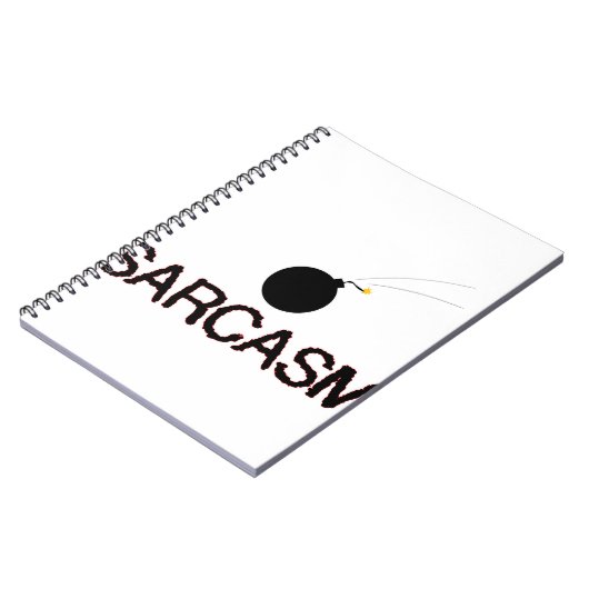 Carnet Sarcasme bombardée (Côté gauche)