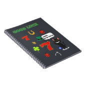 Carnet Sarcastic black cat &Lucky charms (Côté Droit)