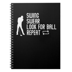 Carnet Sarcastic Golf Plaisanterie Golf Course Humour Gol