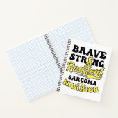 Carnet Sarcoma Cancer Chemise brave résistance forte (Intérieur)