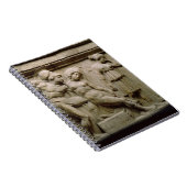 Carnet Sarcophage grec avec une scène montrant la (Côté Droit)