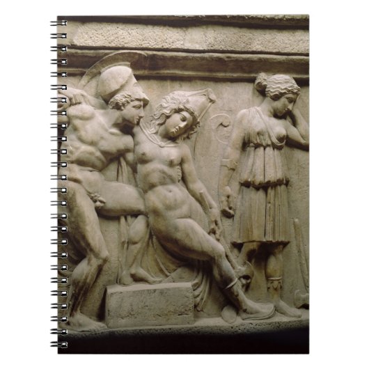 Carnet Sarcophage grec avec une scène montrant la (Devant)