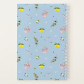 Carnet Sardine Lemon Blue (Verso)
