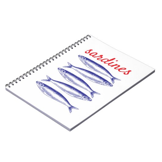 Carnet Sardines (Côté gauche)