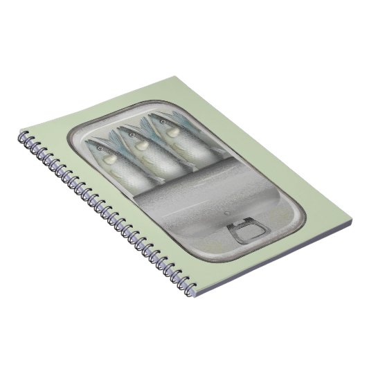 Carnet Sardines dans une boîte (Côté Droit)