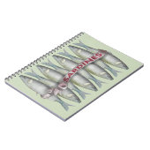 Carnet Sardines fraîches (Côté gauche)