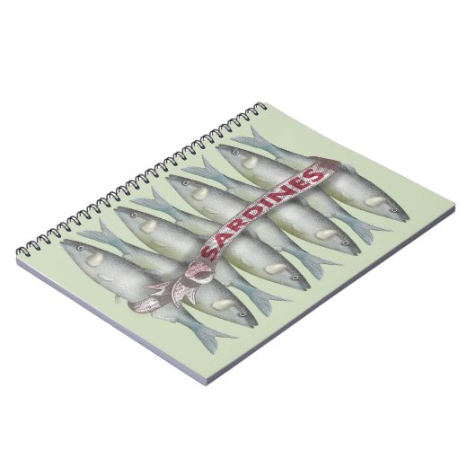 Carnet Sardines fraîches (Côté gauche)