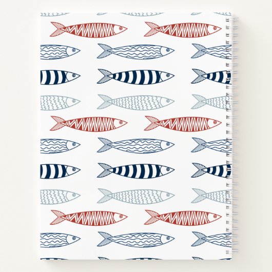 Carnet Sardines méditerranéennes décoratives Recette de p (Dos)