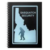 Carnet Sasquatch Security - Idaho (Devant)