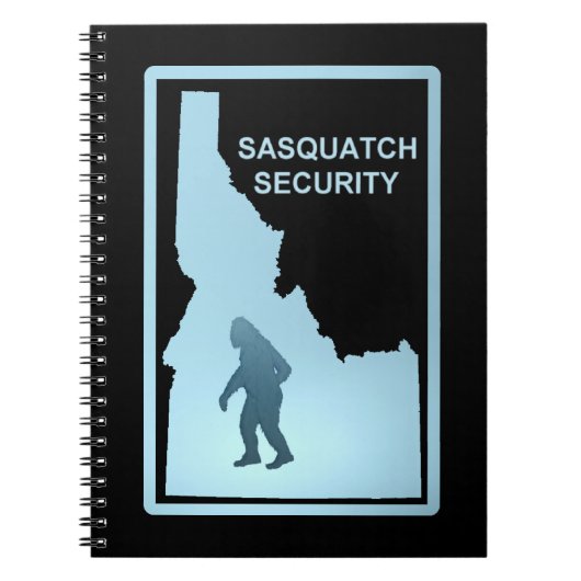 Carnet Sasquatch Security - Idaho (Devant)
