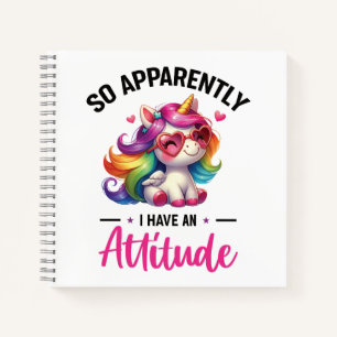 Carnet Sassy, j'ai une attitude