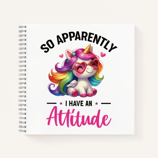 Carnet Sassy, j'ai une attitude (Devant)