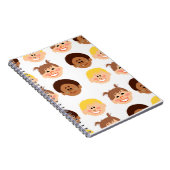 Carnet Sassy Retro Kiddie Cartoon (Côté Droit)