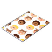 Carnet Sassy Retro Kiddie Cartoon (Côté gauche)