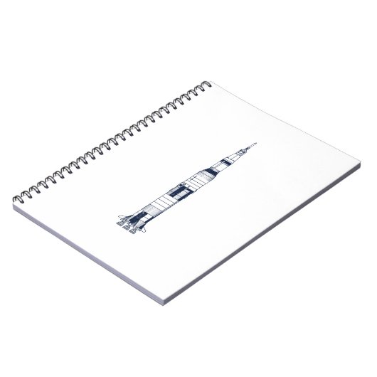 Carnet Saturn Rocket (Côté gauche)