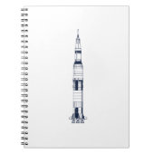 Carnet Saturn Rocket (Devant)