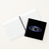 Carnet Saturne Éclipse le Soleil depuis l'orbiteur Cassin (Intérieur)