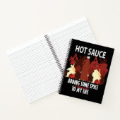 Carnet Sauce chaude Ketchup Fire Red Chili Pepper (Intérieur)