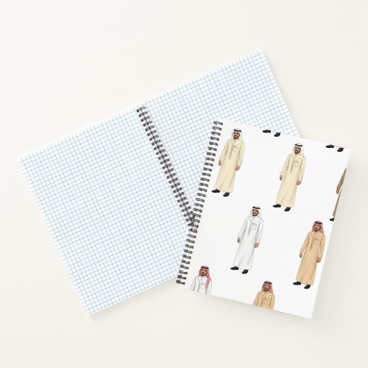 Carnet Saudi Heritage Men’s Thobe (Intérieur)