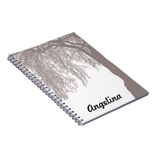 Carnet Saule pleurant (Côté Droit)